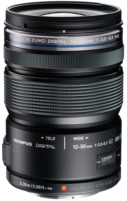 Olympus 12-50mm F3.5-6.3 EZ lens photo