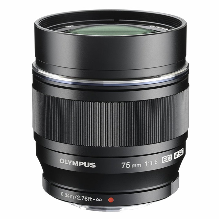 Olympus 75mm F1.8 lens photo