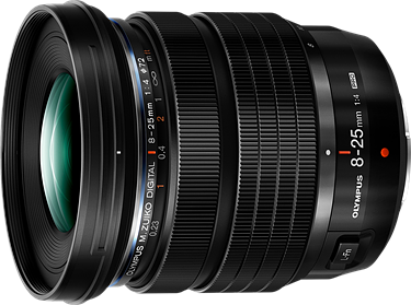 Olympus 8-25mm F4 Pro lens photo