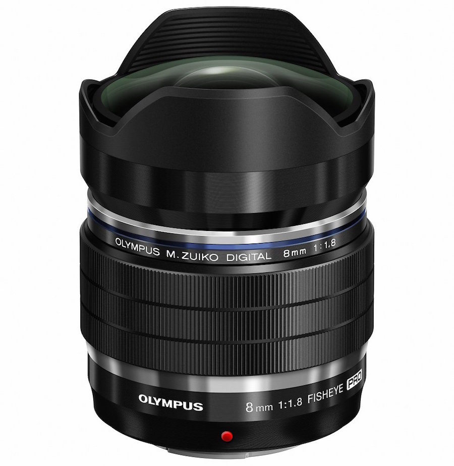 Olympus 8mm F1.8 Fisheye Pro lens photo